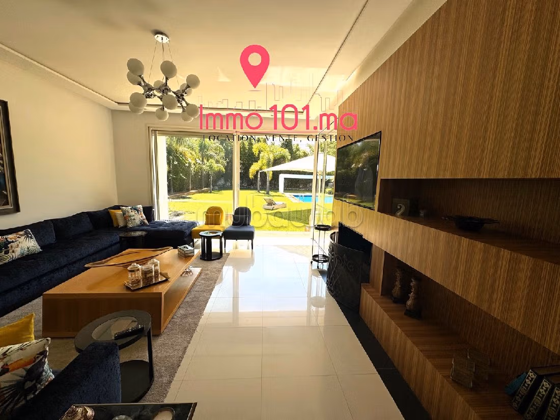 Villa à vendre à l’Orangeraie Souissi