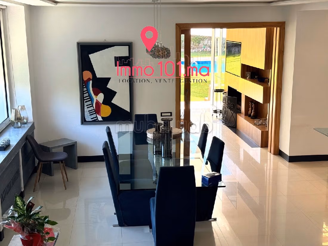 Villa à vendre à l’Orangeraie Souissi