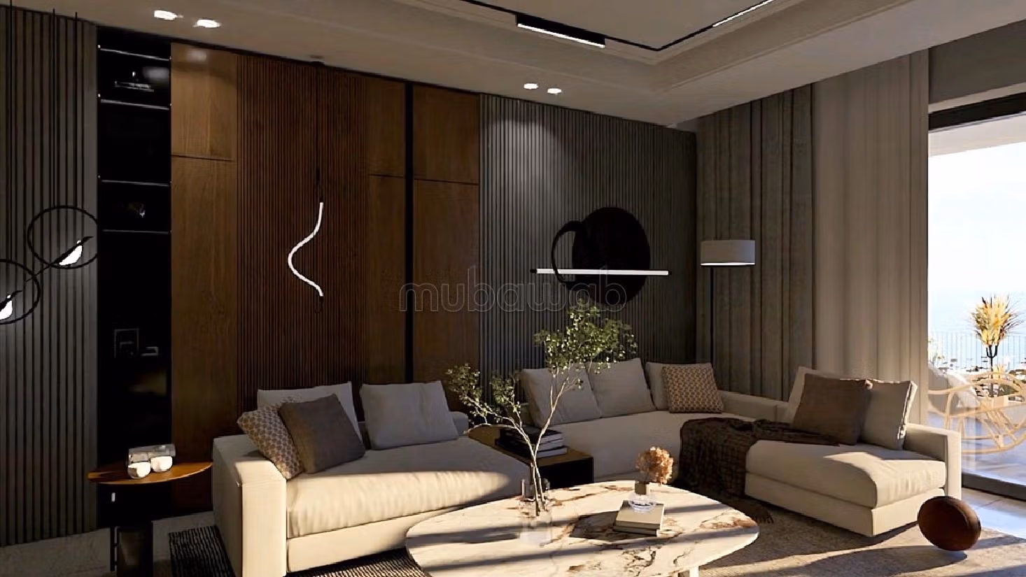 Appartement une chambre en rez de jardin