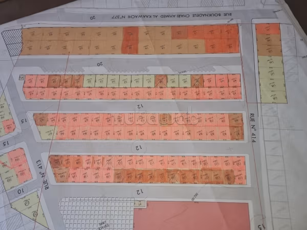 Terrain a vendre hay zitoun voie