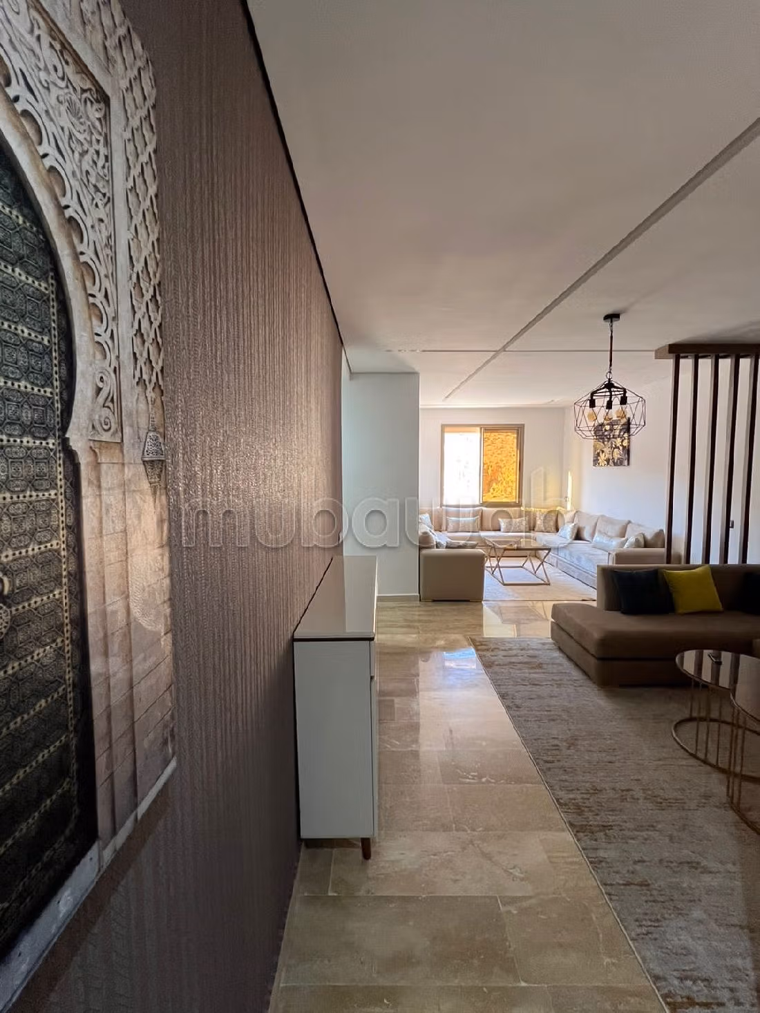 Apartment for rent in Guéliz. 2 rooms. Ample storage space