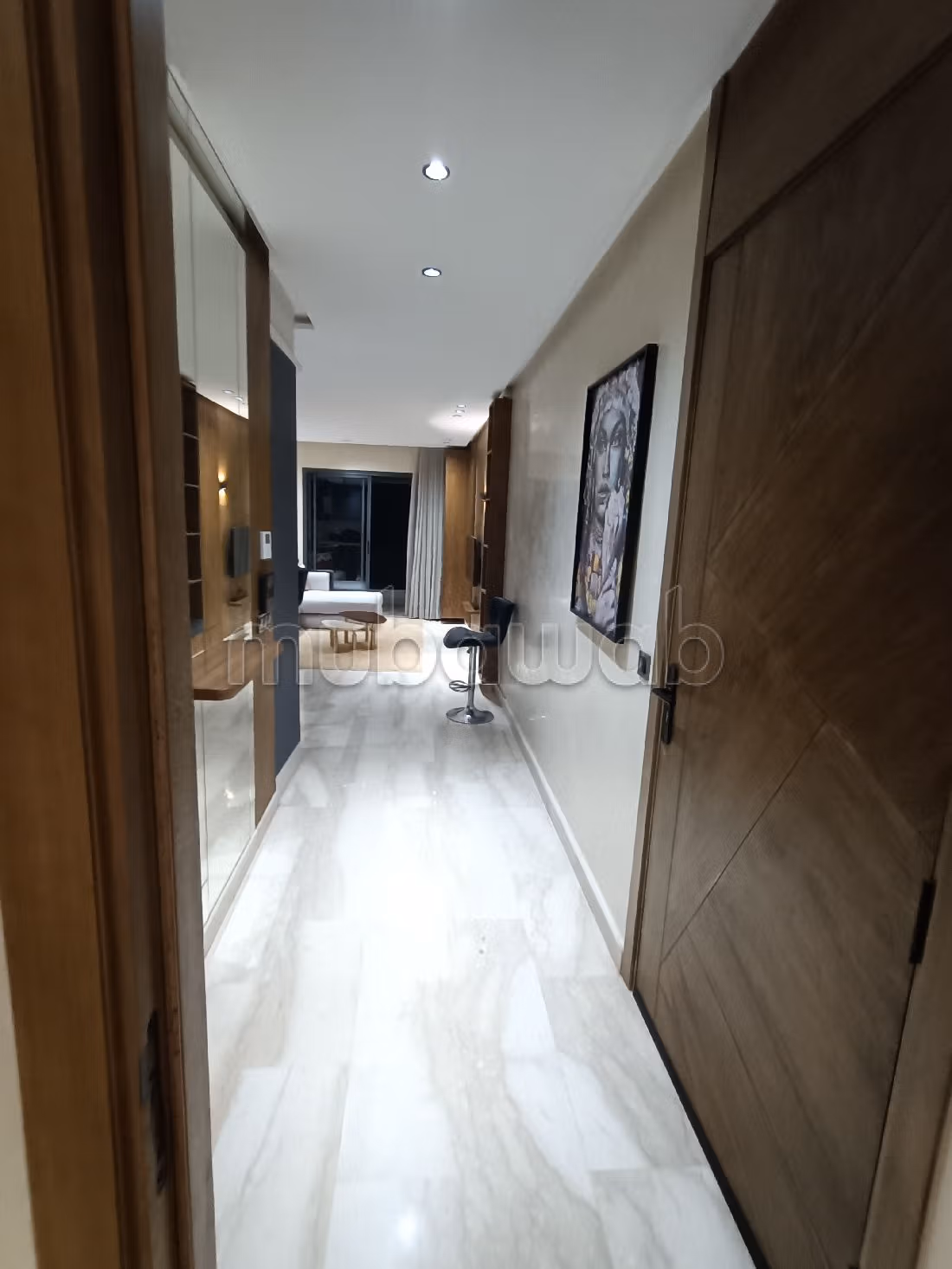 Affitto di uno splendido appartamento a Palmier. Superficie 54 m². ammobiliato. 