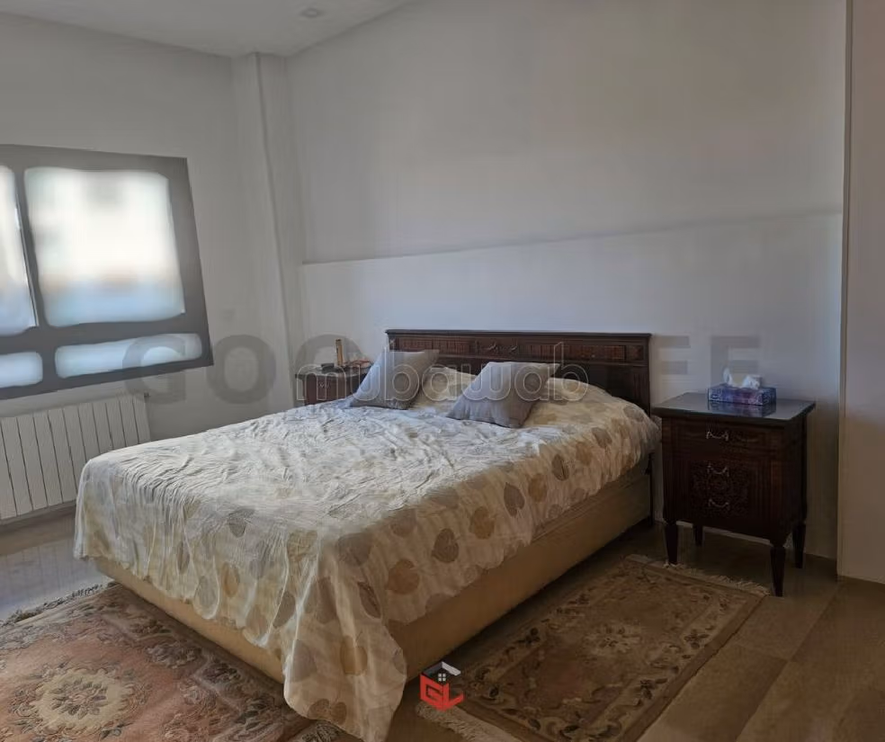Very nice apartment for rent in Les Jardins de Carthage. 3 comfortable rooms. Furnished. 