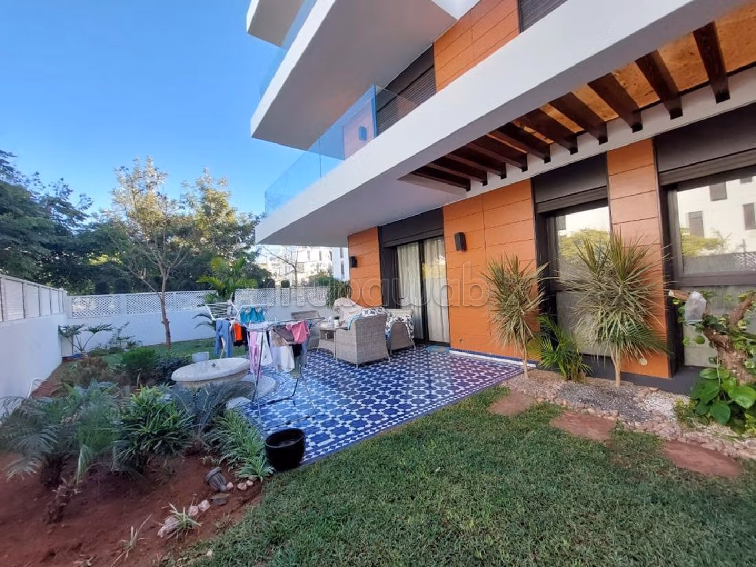 Appartement rez de jardin à l'orangerie de Souissi