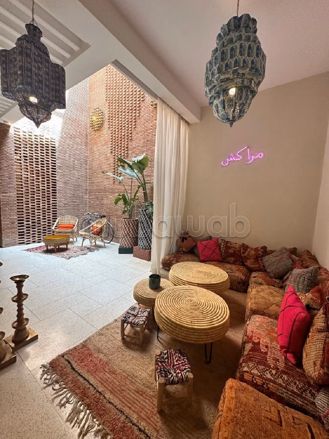 Riad for sale in Sidi Mimoun. 3 beautiful rooms. Attic. 