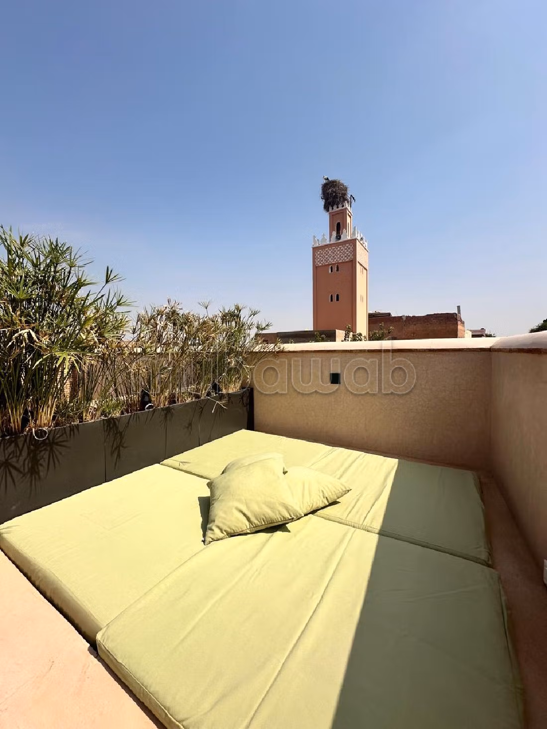 Riad for sale in Sidi Mimoun. 3 beautiful rooms. Attic. 