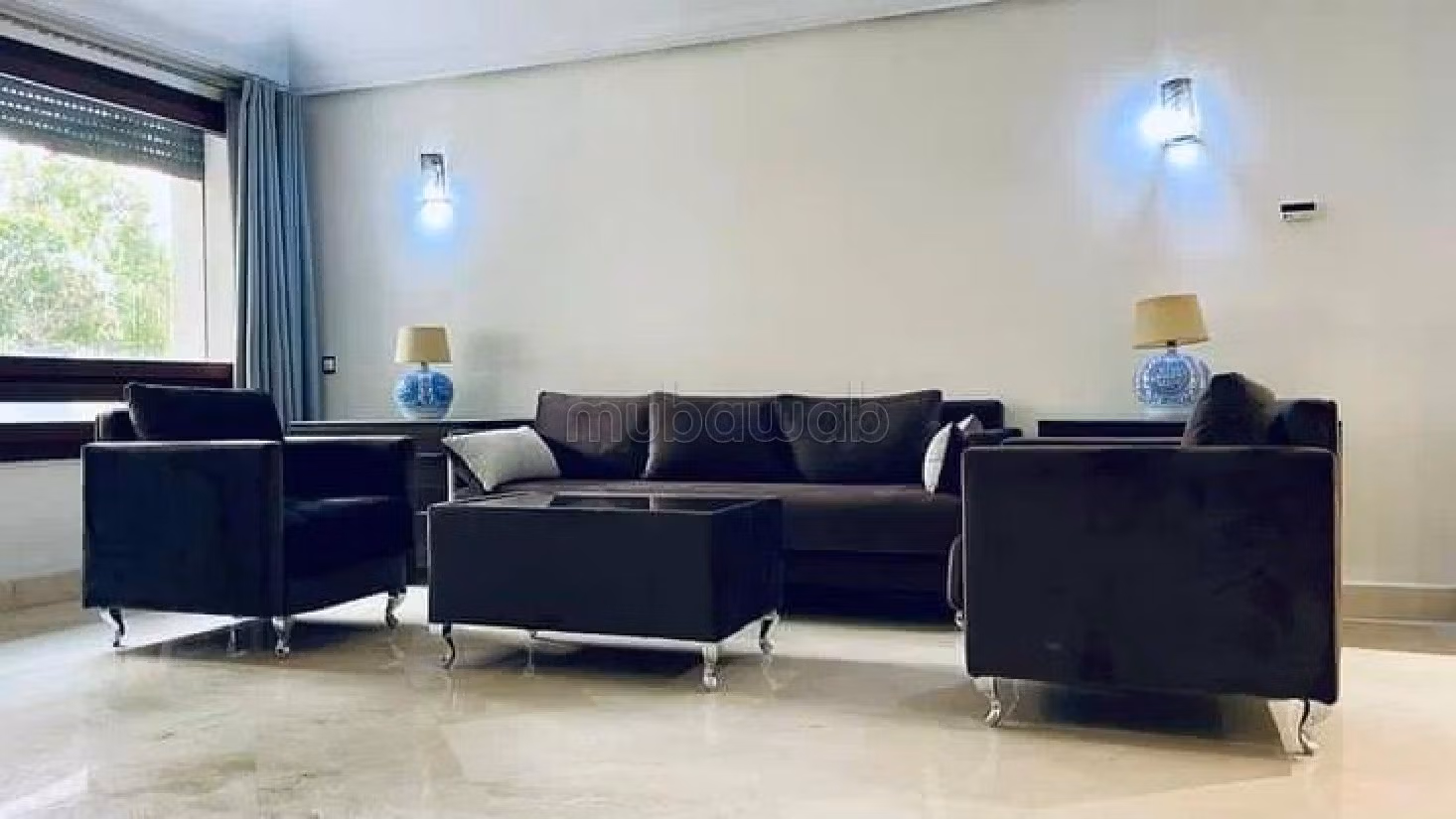 Apartment to purchase in Guéliz. 2 rooms. Terrace and garden