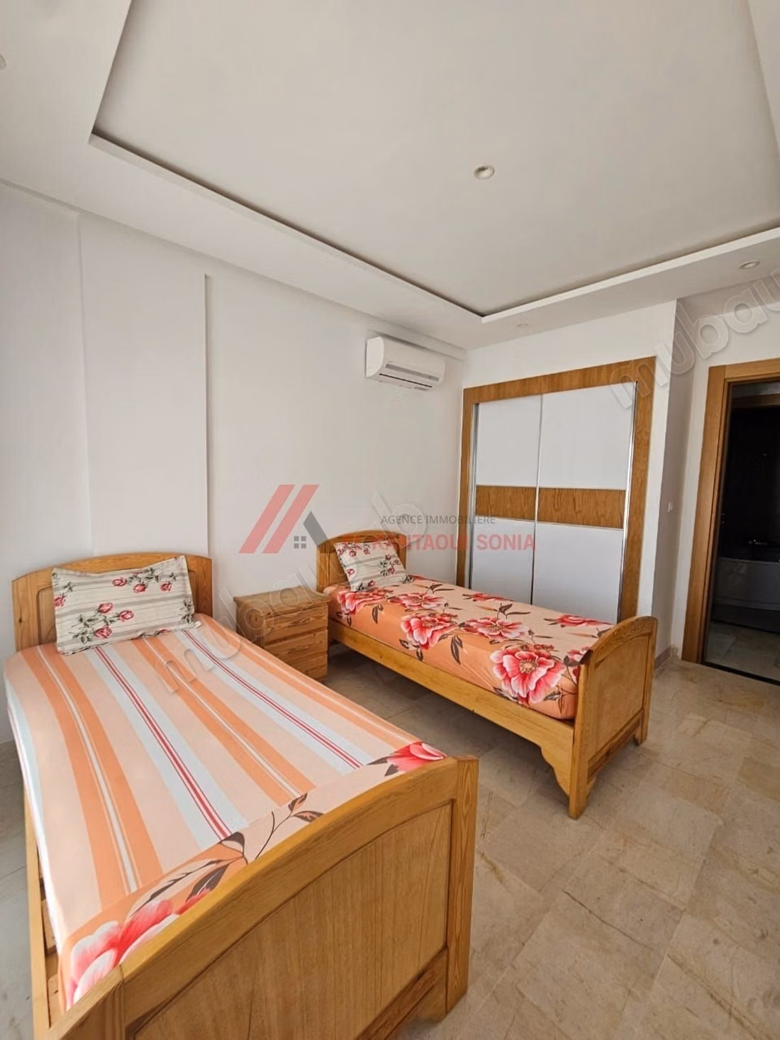 For rent S3 furnished in Sahloul 4