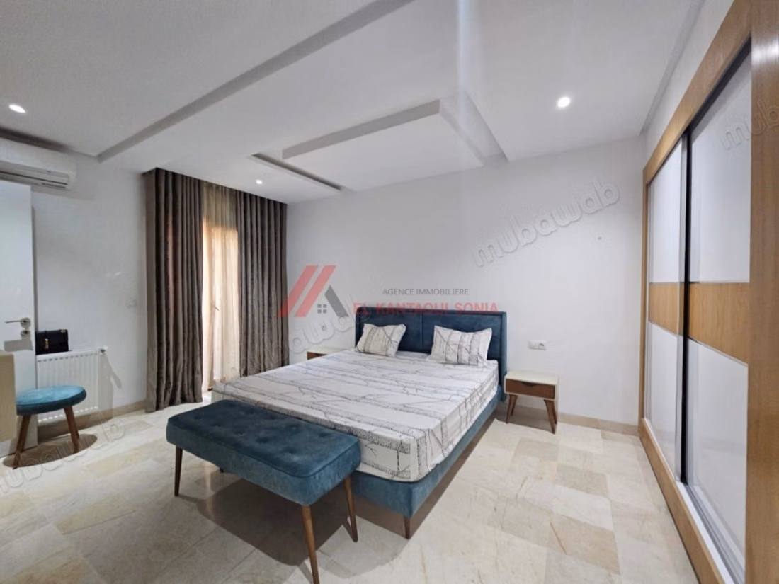 For rent S3 furnished in Sahloul 4