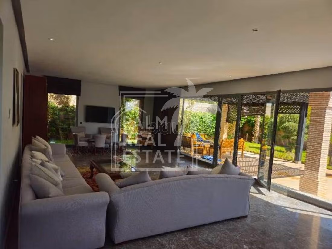 Villa a louer meublee sur la route de lourika