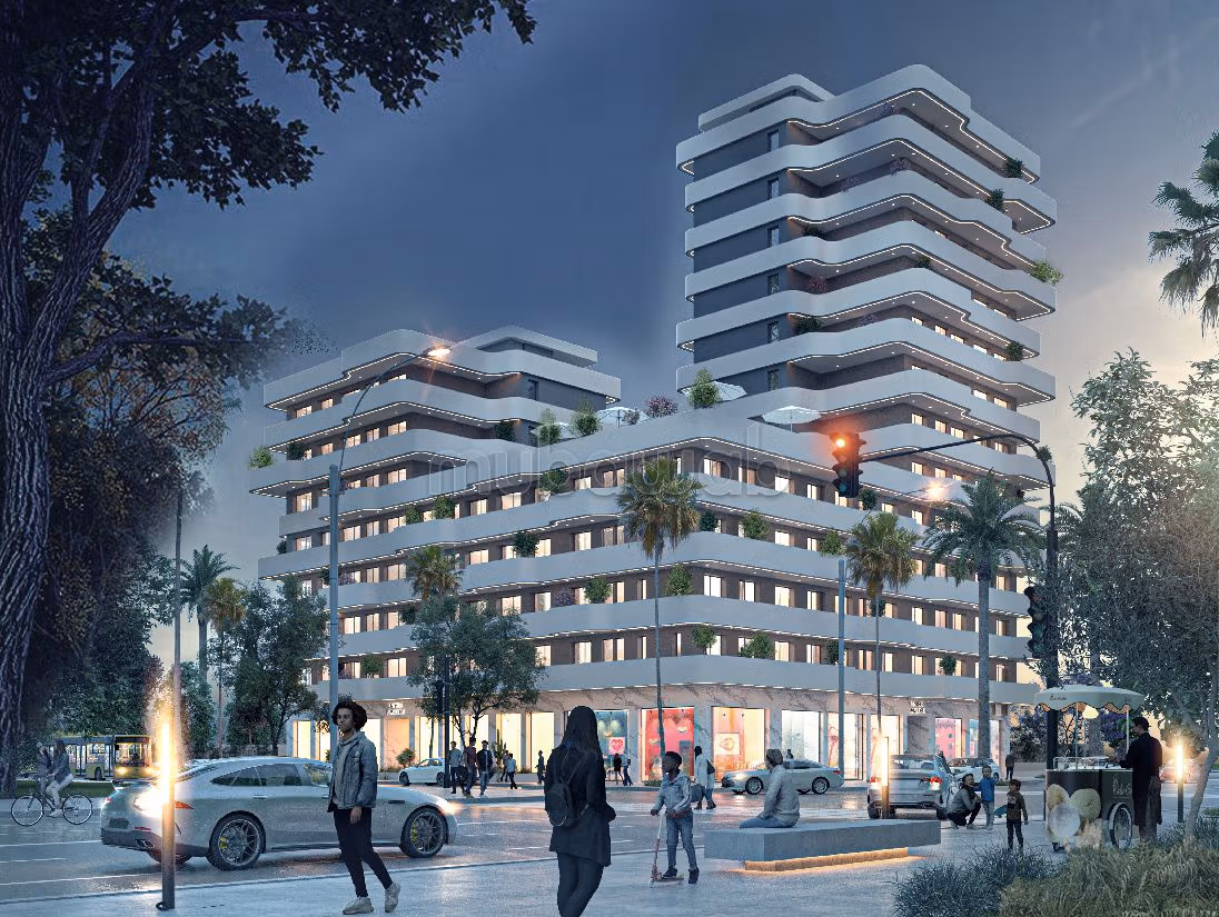 Apartment for sale. 3 comfortable rooms. Partial sea view, Centralised air conditioning