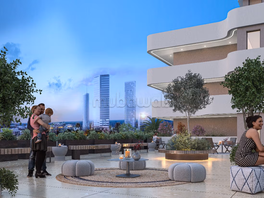 Apartment for sale. 3 comfortable rooms. Partial sea view, Centralised air conditioning