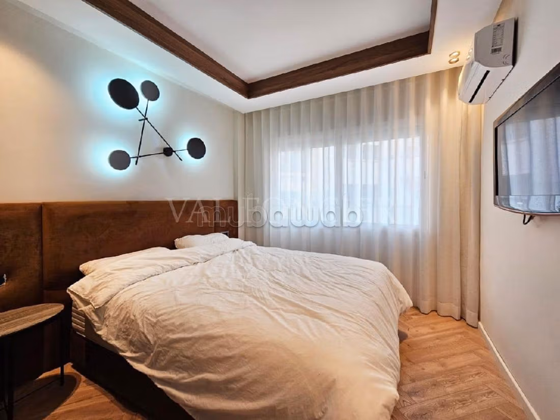 Location luxueux appartement meublé moderne 2chambres à Racine, Casablanca
