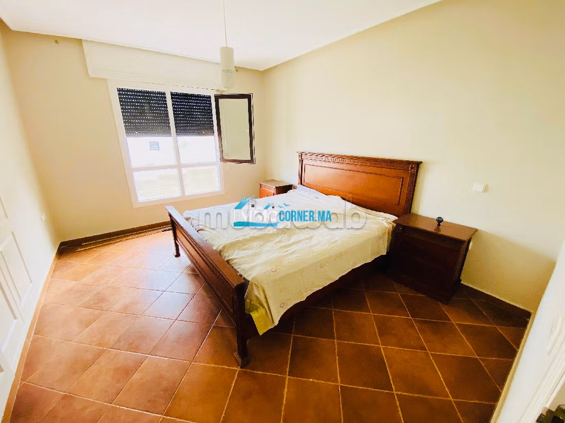 Appartementen om te huren in Port Tanger ville. 3 Kamers. Gemeubileerd.