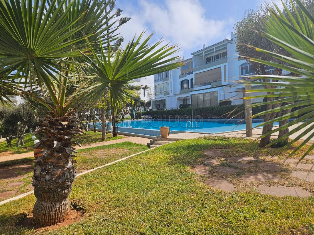 A louer bel appt, MEUBLE, vue mer, residence sécurisé