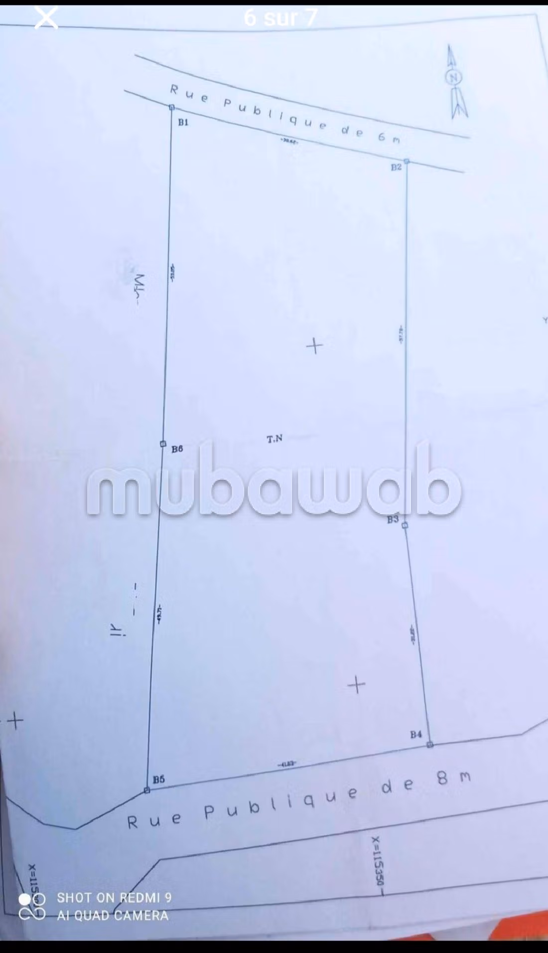 Terrain a vendre à temsia