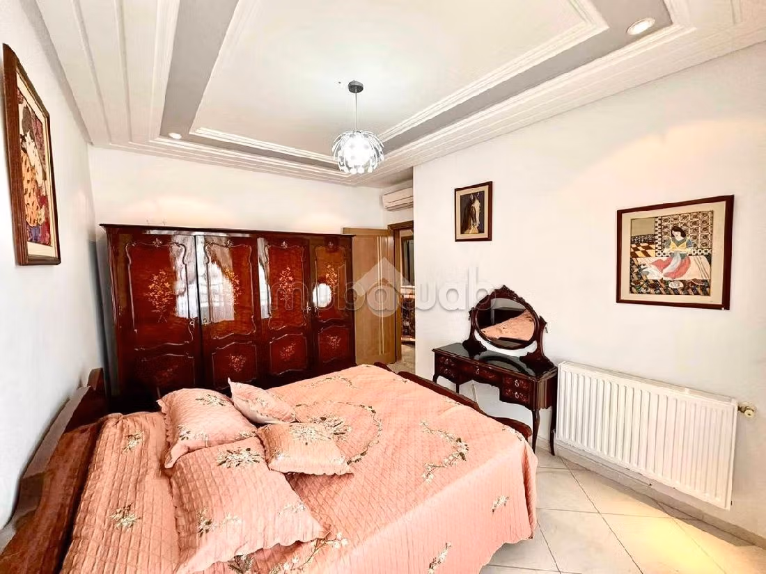 A louer un luxueux s2 meublé, vue sur mer