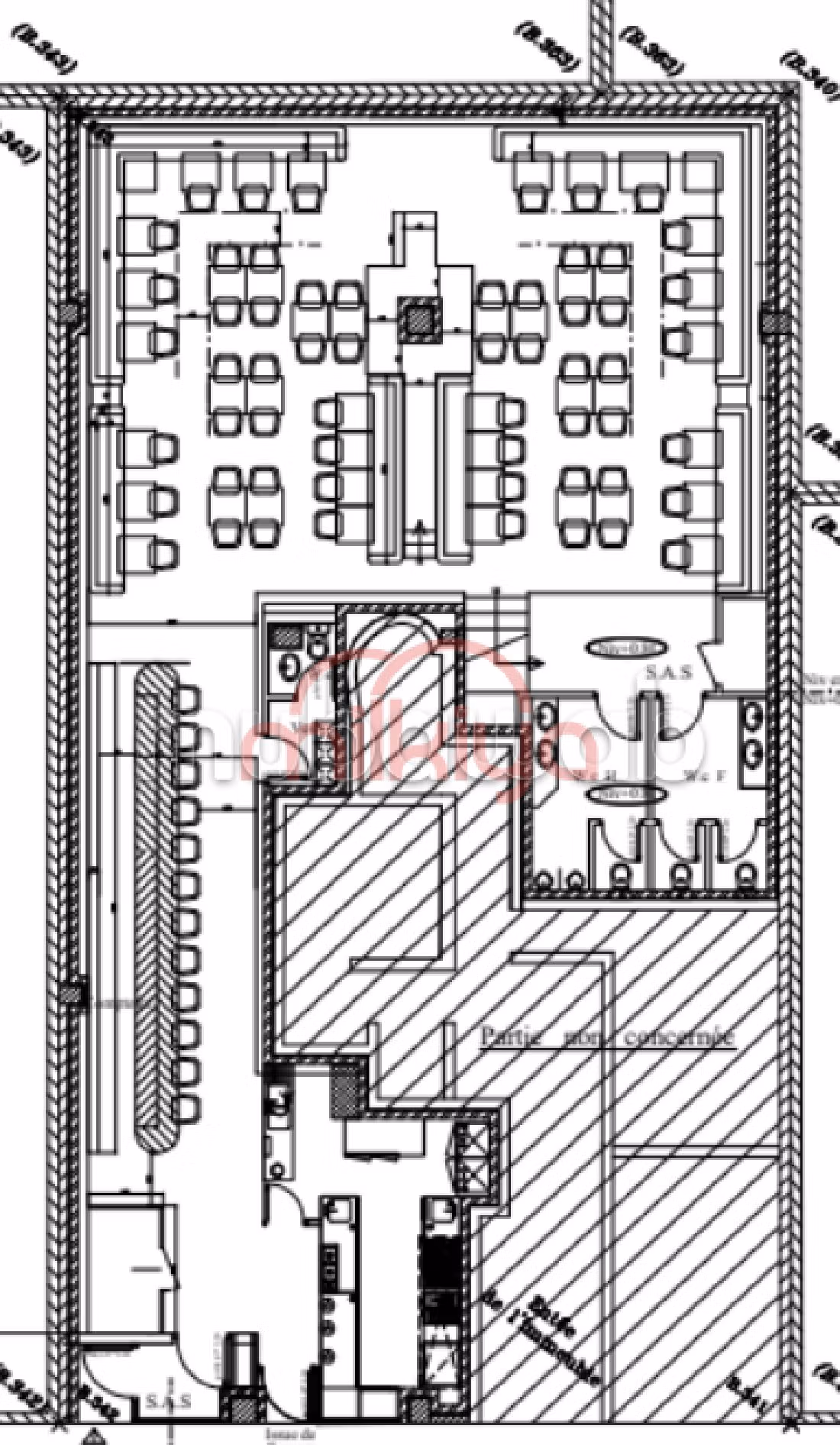 Commercieel vastgoed om te kopen in Racine. Oppervlakte 246 m². Volledig uitgeruste keuken