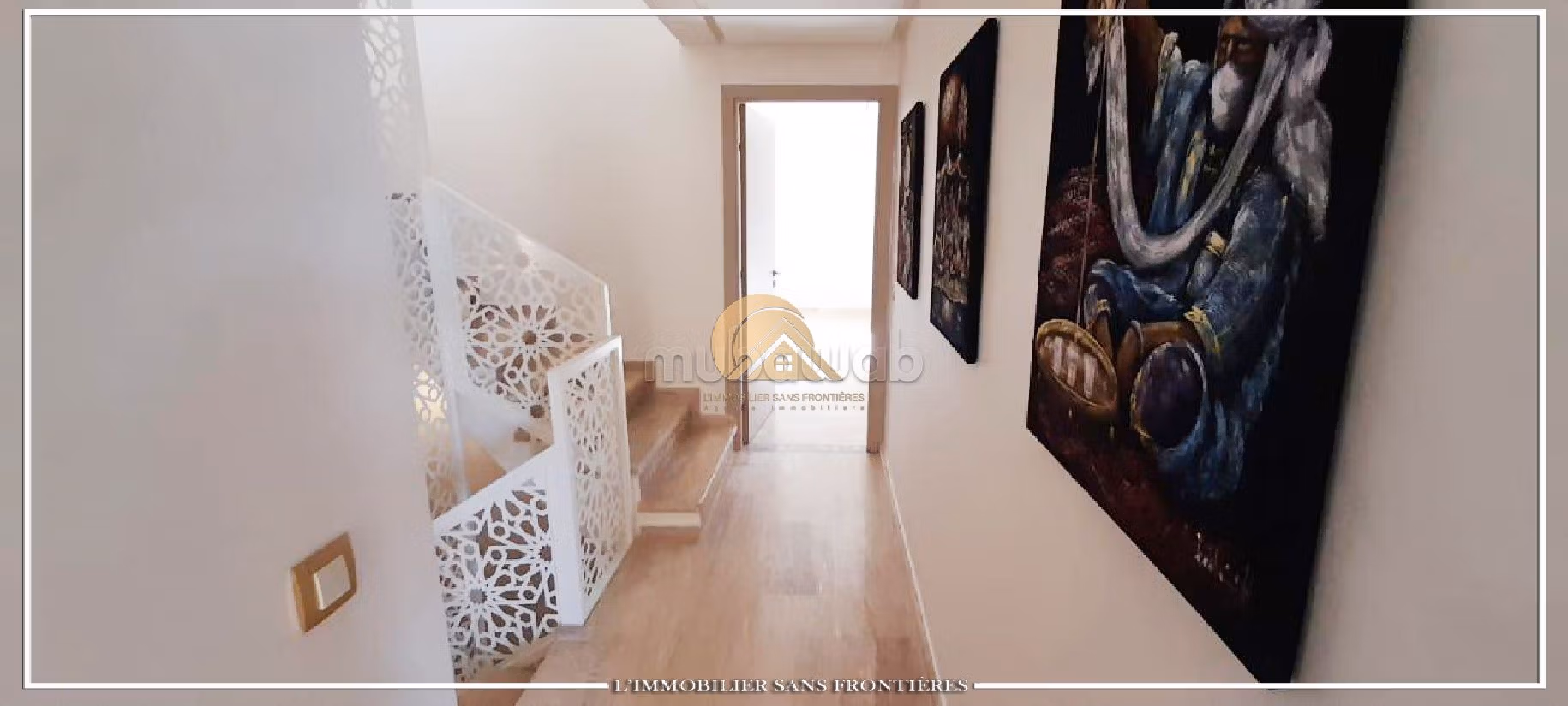 Villa meublée à louer, piscine privée, Route Fes km8