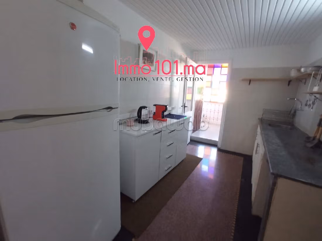 Very nice apartment for rent in Hassan Centre Ville. Small area 100 m². Furnishings