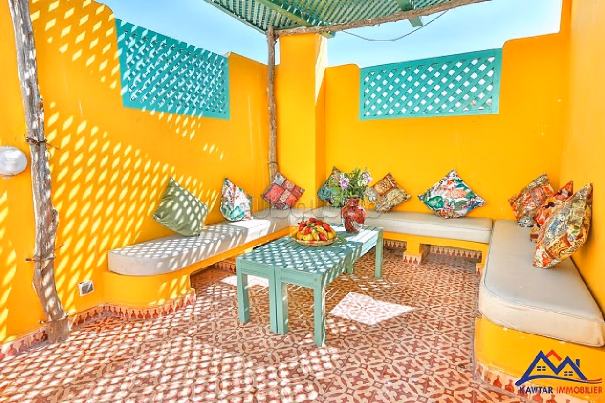 Élégant Riad Authentique de 6 Chambres avec Terrasse et Vue Panoramique