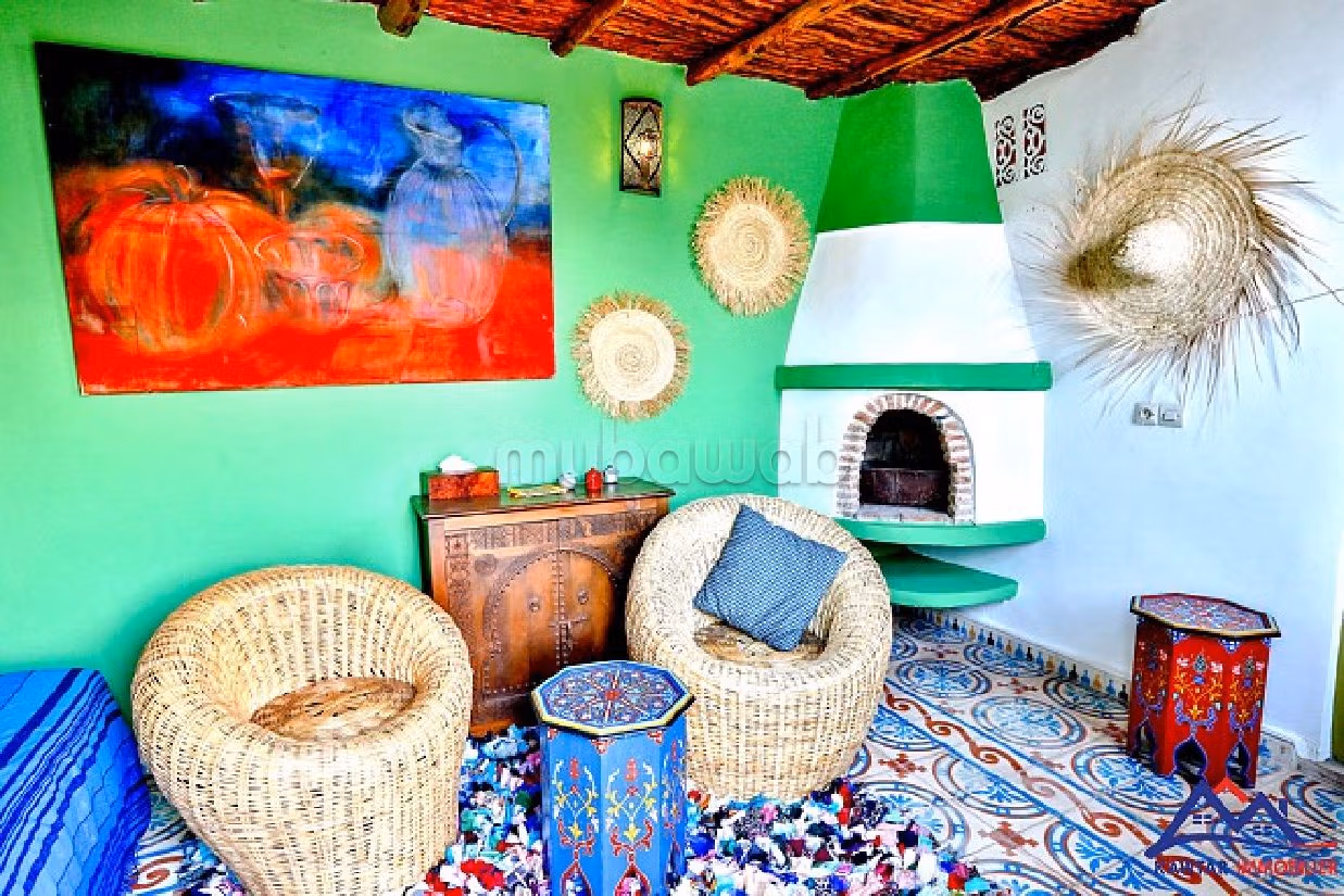 Élégant Riad Authentique de 6 Chambres avec Terrasse et Vue Panoramique