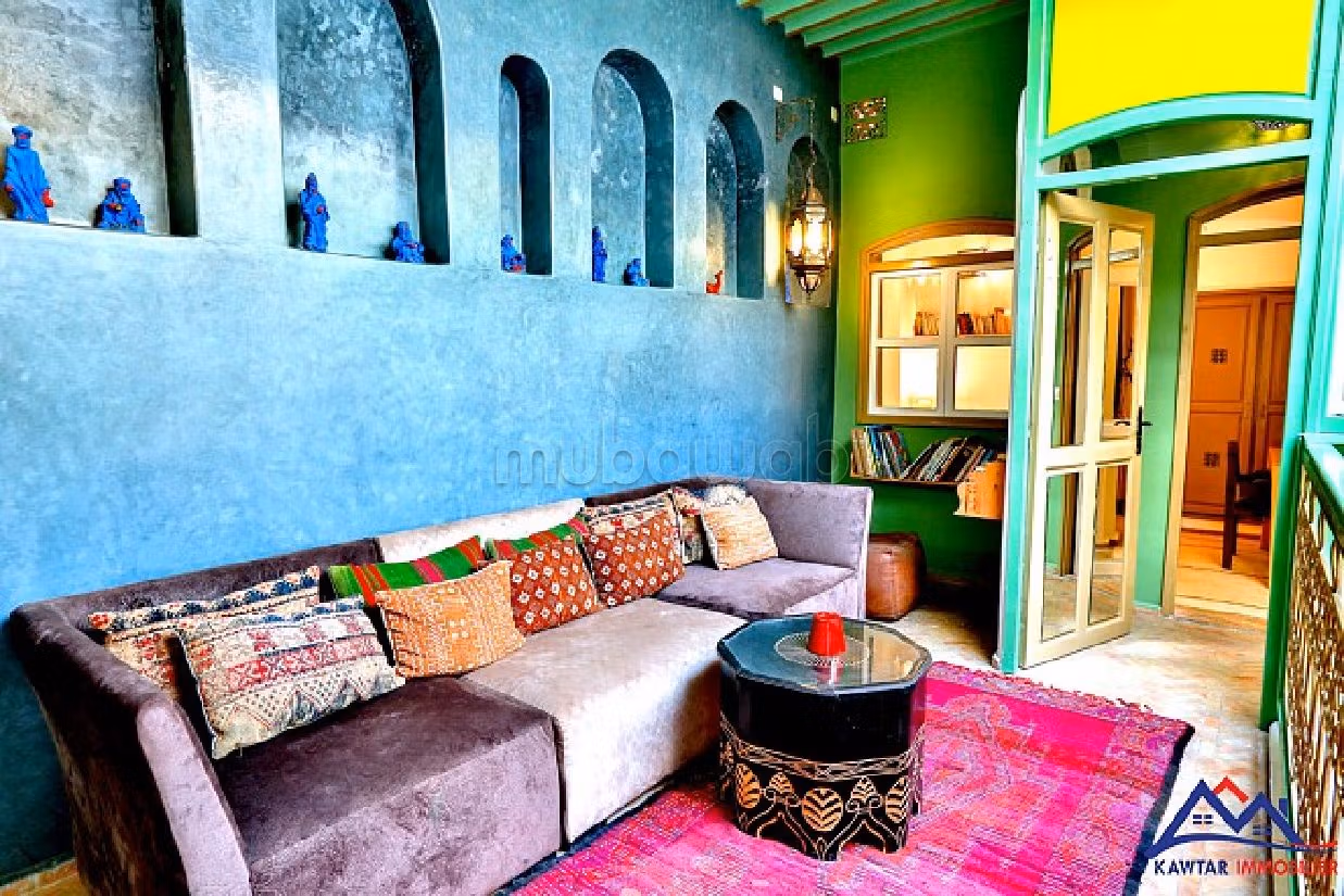 Élégant Riad Authentique de 6 Chambres avec Terrasse et Vue Panoramique
