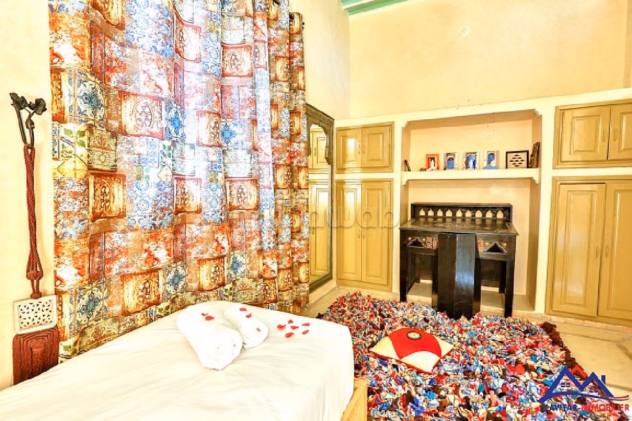 Élégant Riad Authentique de 6 Chambres avec Terrasse et Vue Panoramique