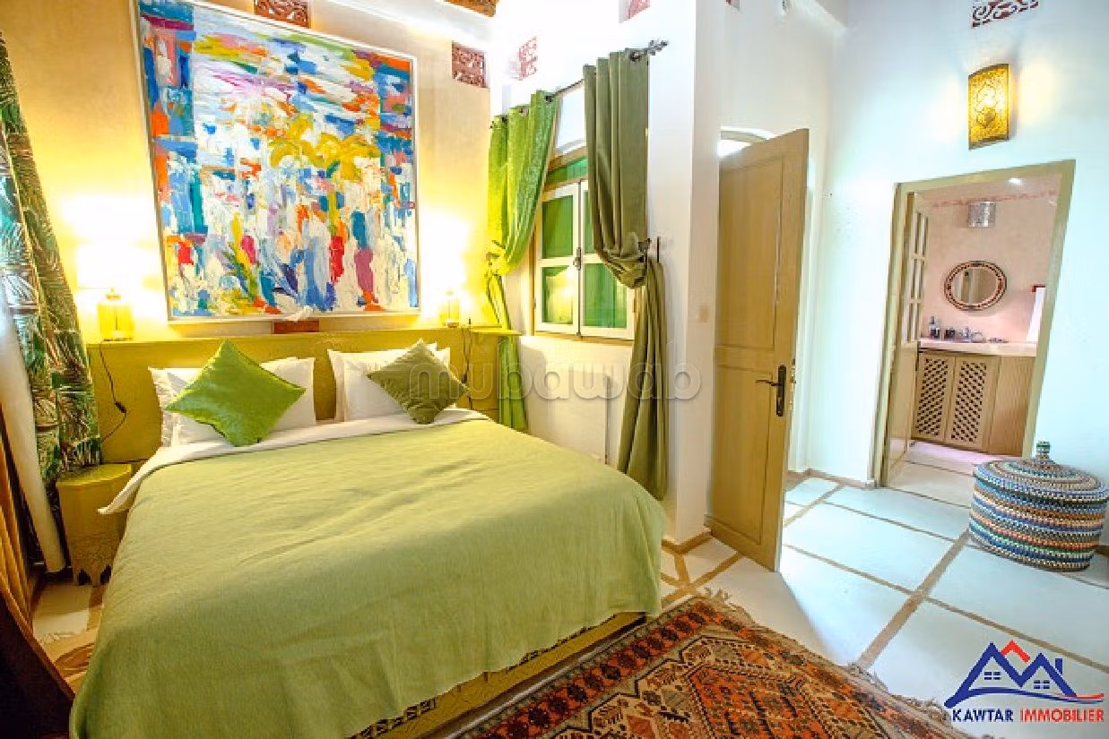 Élégant Riad Authentique de 6 Chambres avec Terrasse et Vue Panoramique