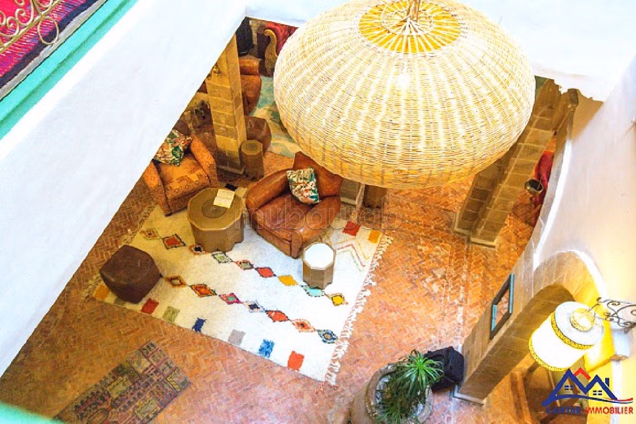 Élégant Riad Authentique de 6 Chambres avec Terrasse et Vue Panoramique