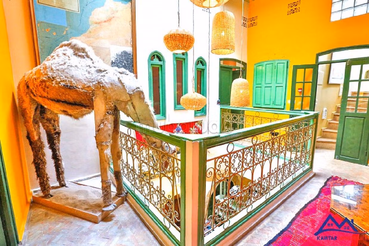 Élégant Riad Authentique de 6 Chambres avec Terrasse et Vue Panoramique