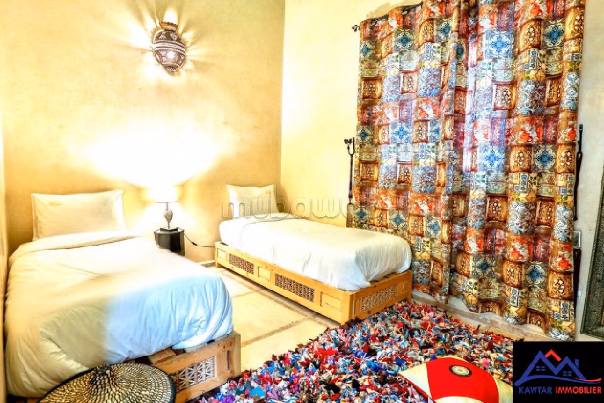 Élégant Riad Authentique de 6 Chambres avec Terrasse et Vue Panoramique