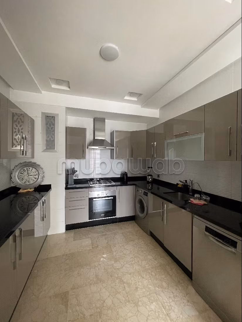 Rent an apartment in Tanger City Center. 3 large living areas. Ample storage space