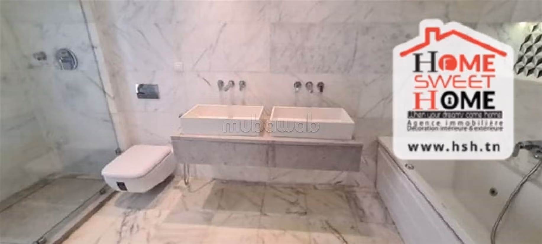 فيلا جميلة للبيع ب ضفاف البحيرة 2. المساحة 312 م². التدفئة. 