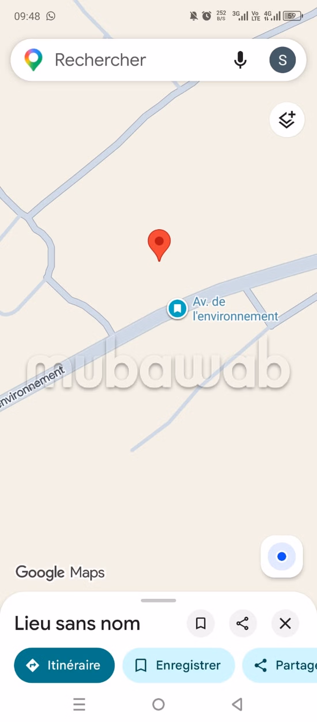 600 m2, en 2ème position de Rte ceinture Kelibia