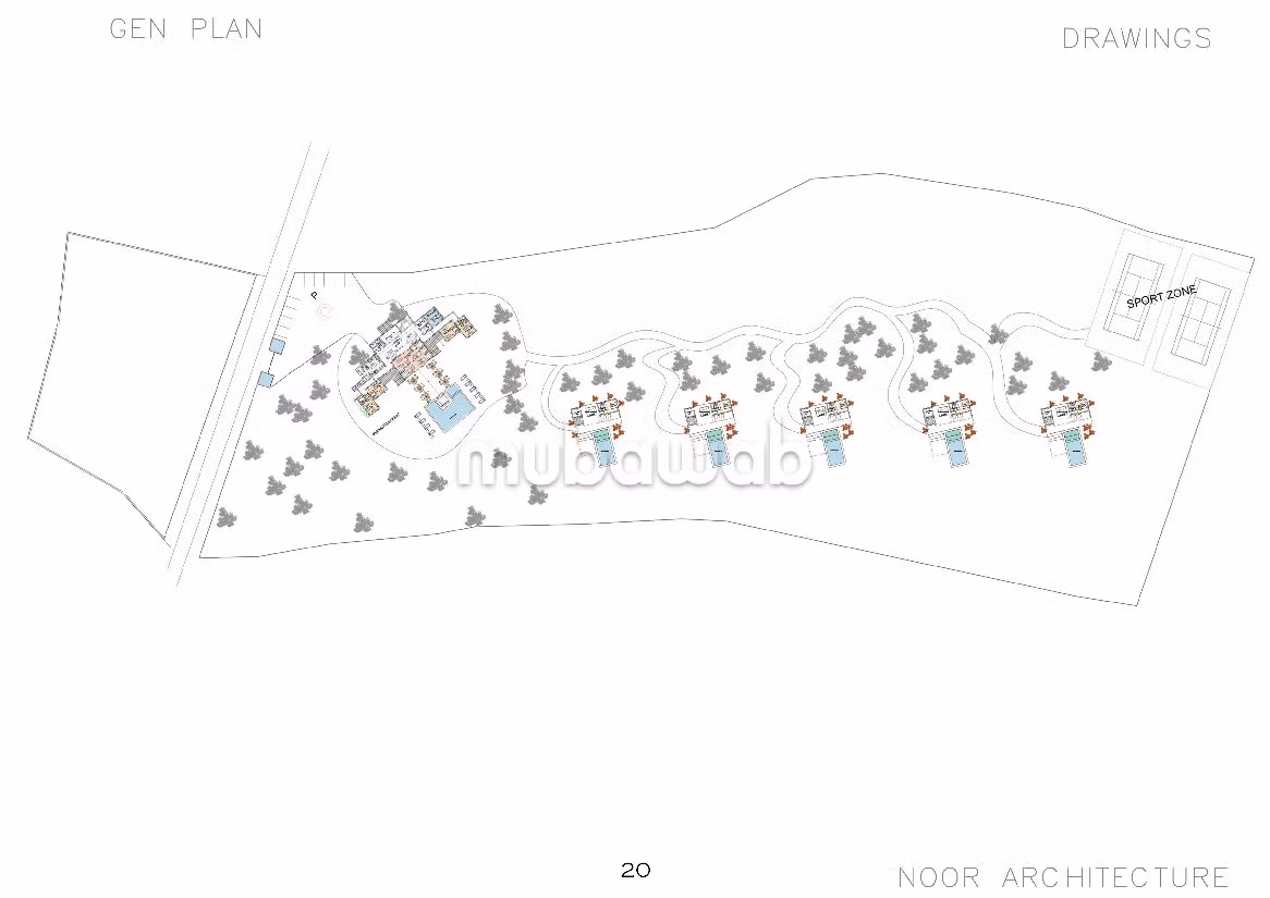Terrain en vente à Route de Tahanaout. Superficie 33000 m²
