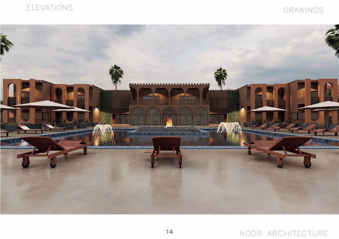 Terrain en vente à Route de Tahanaout. Superficie 33000 m²