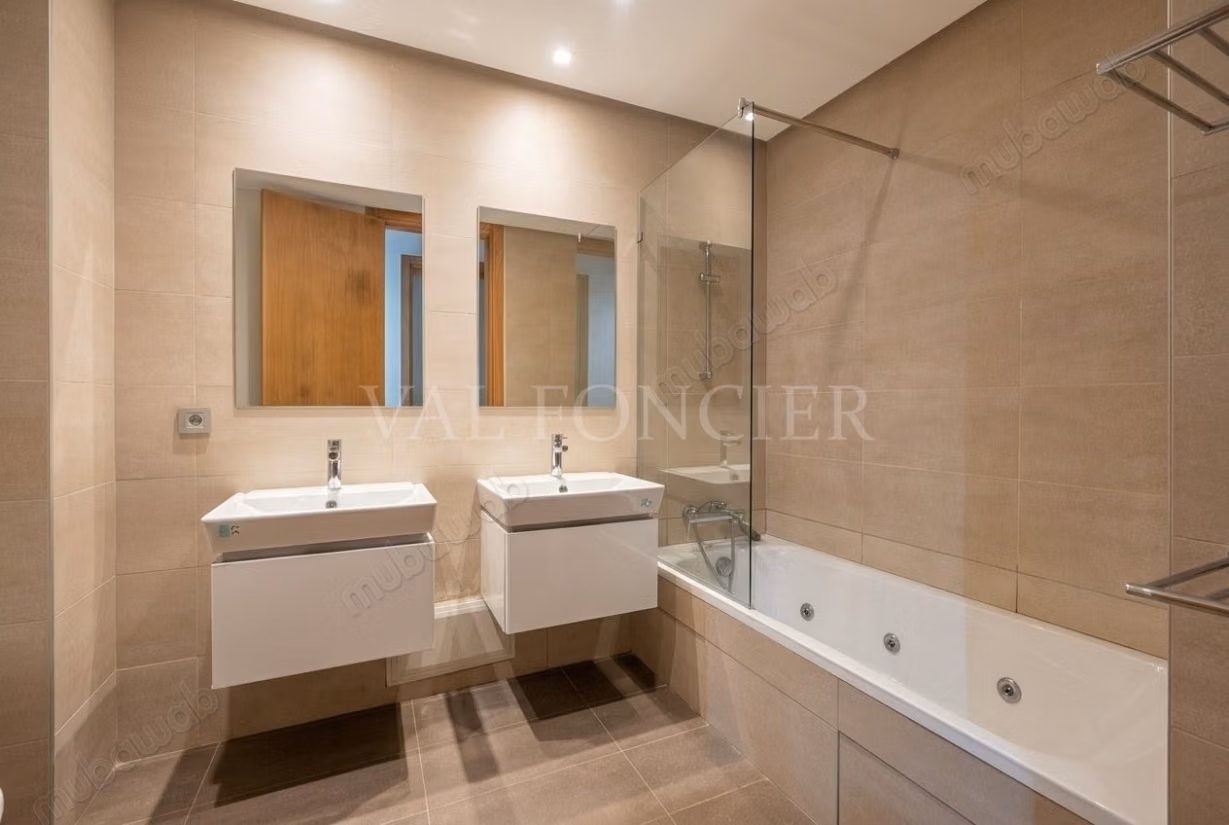 Locatie appartement 118m2 2 slaapkamers Ain Diab, Casablanca