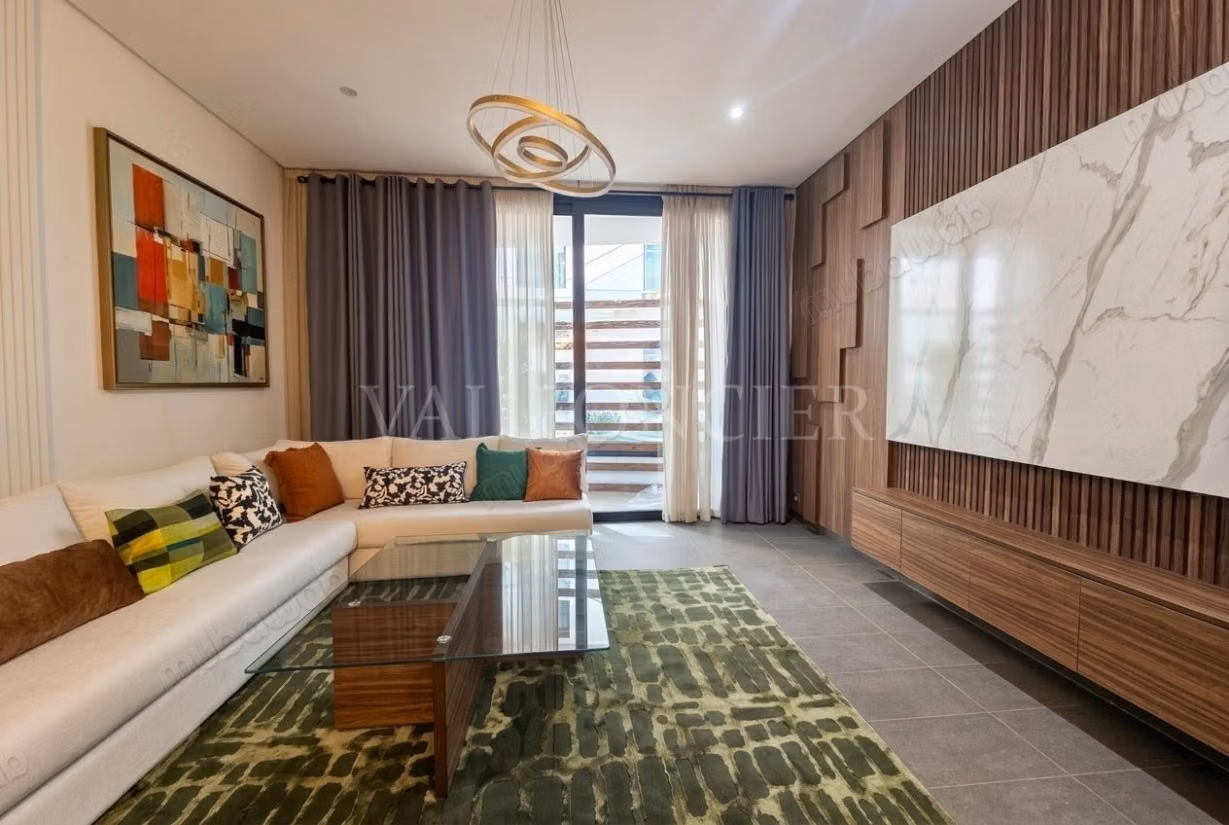 Locatie appartement 118m2 2 slaapkamers Ain Diab, Casablanca