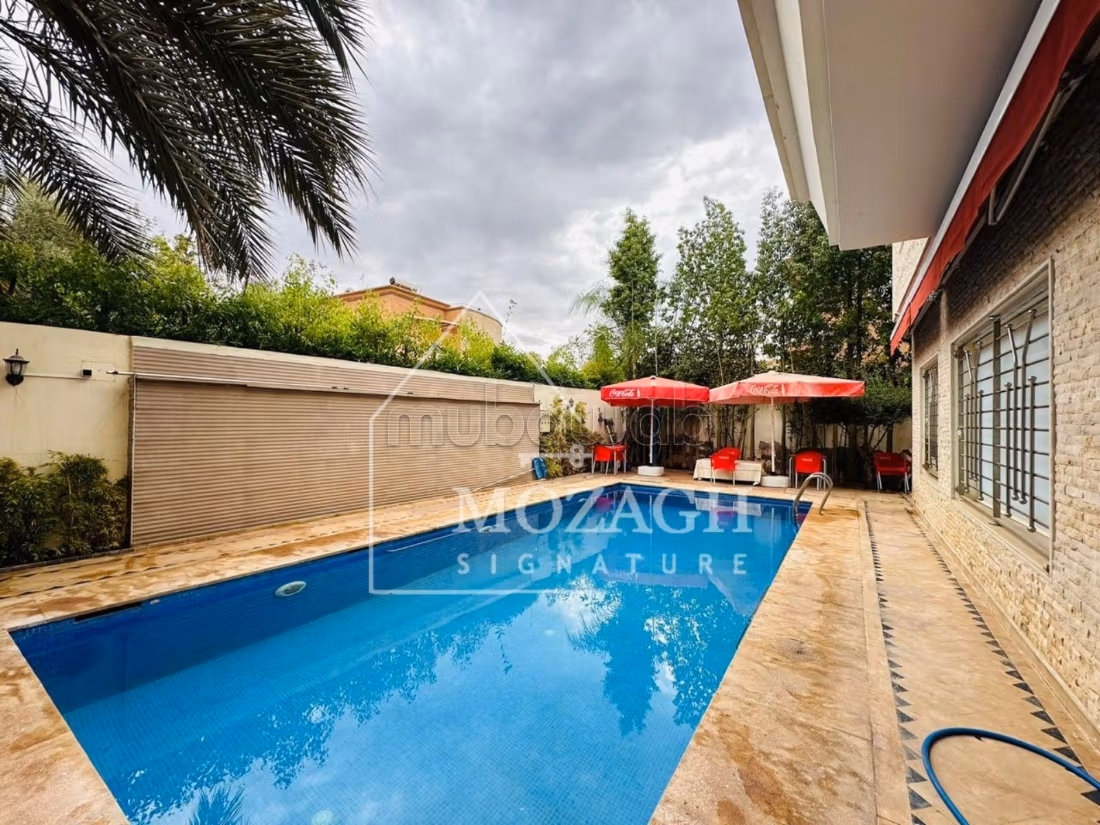 Splendide villa 4 chambres piscine privée à Targa