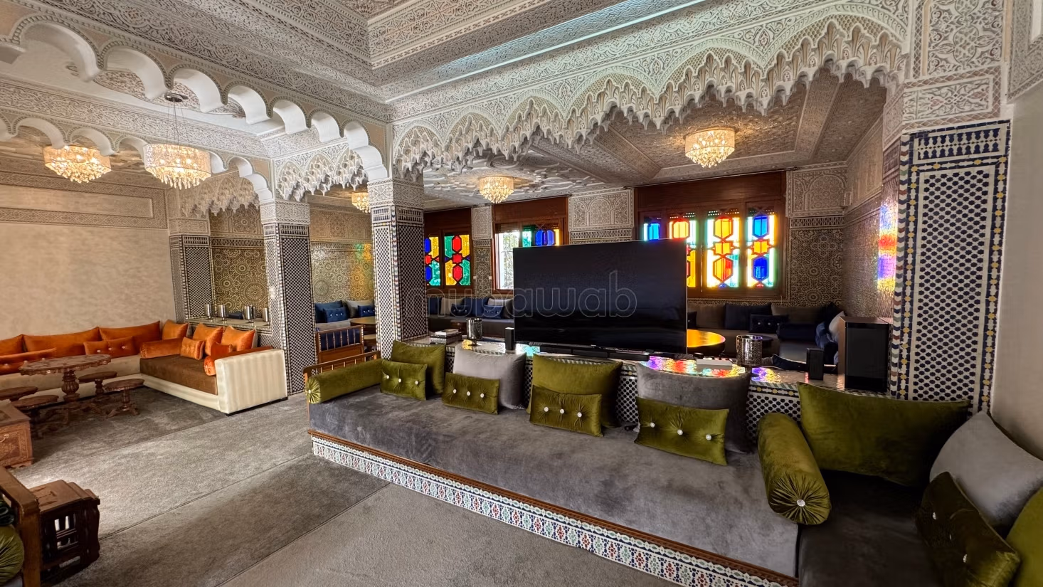 Villa 4 chambres 3 salon Oulfa wad dahab