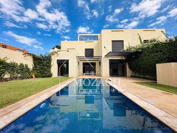Magnifique villa 3 chambres avec piscine – Al Maaden Golf