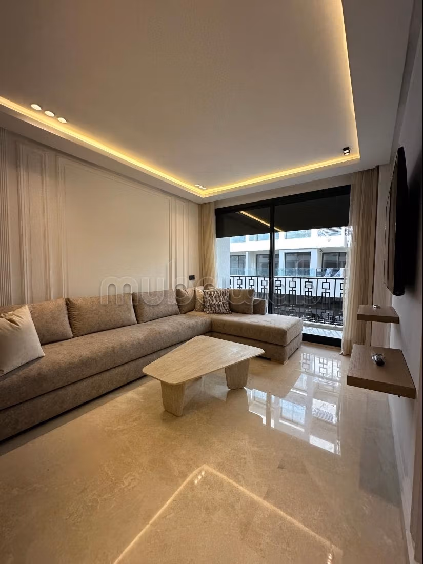 Rent an apartment in Les princesses. Total area 55 m². Storage unit