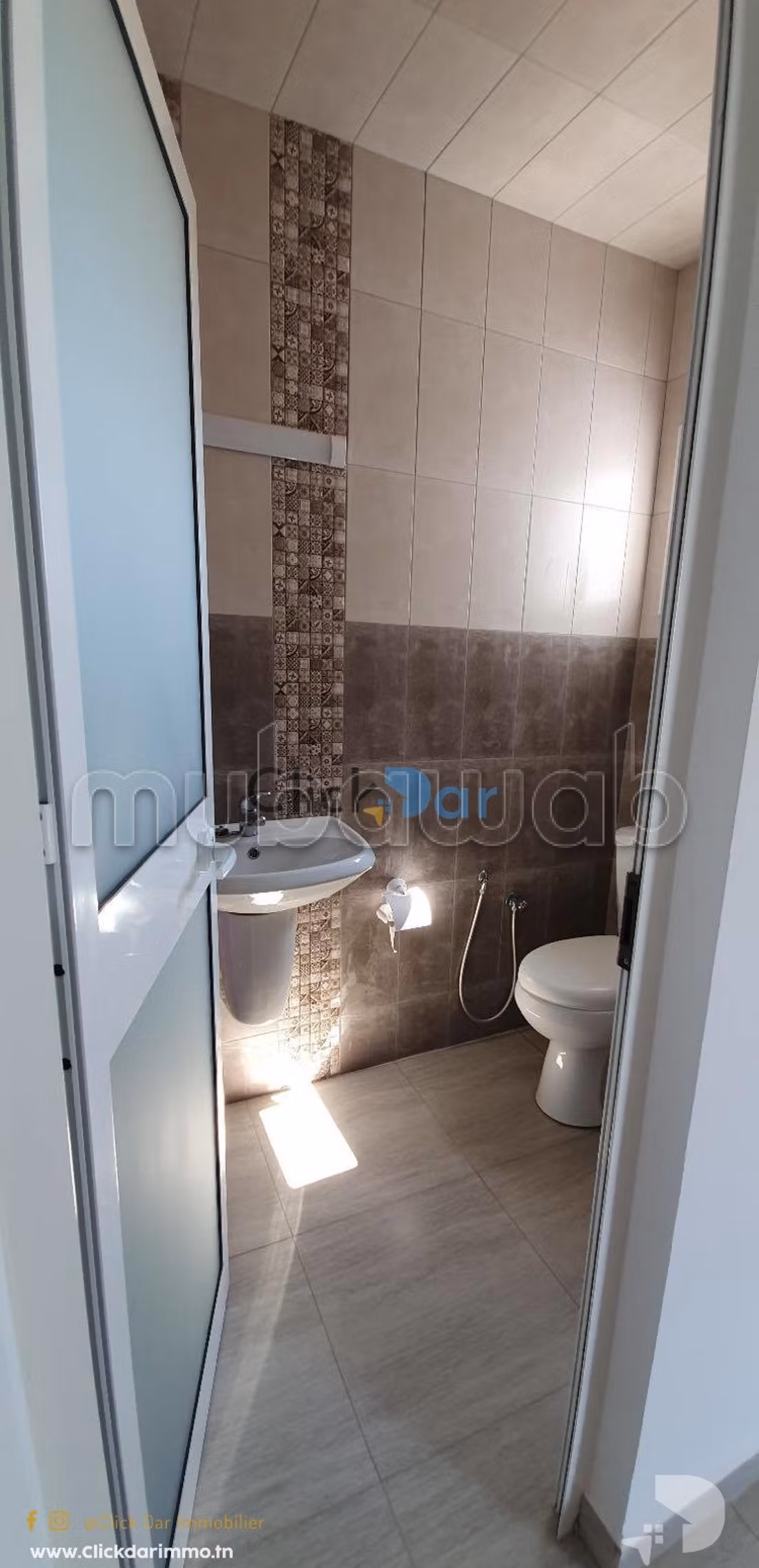 Appartement S3 vue mer à louer à Hammamet