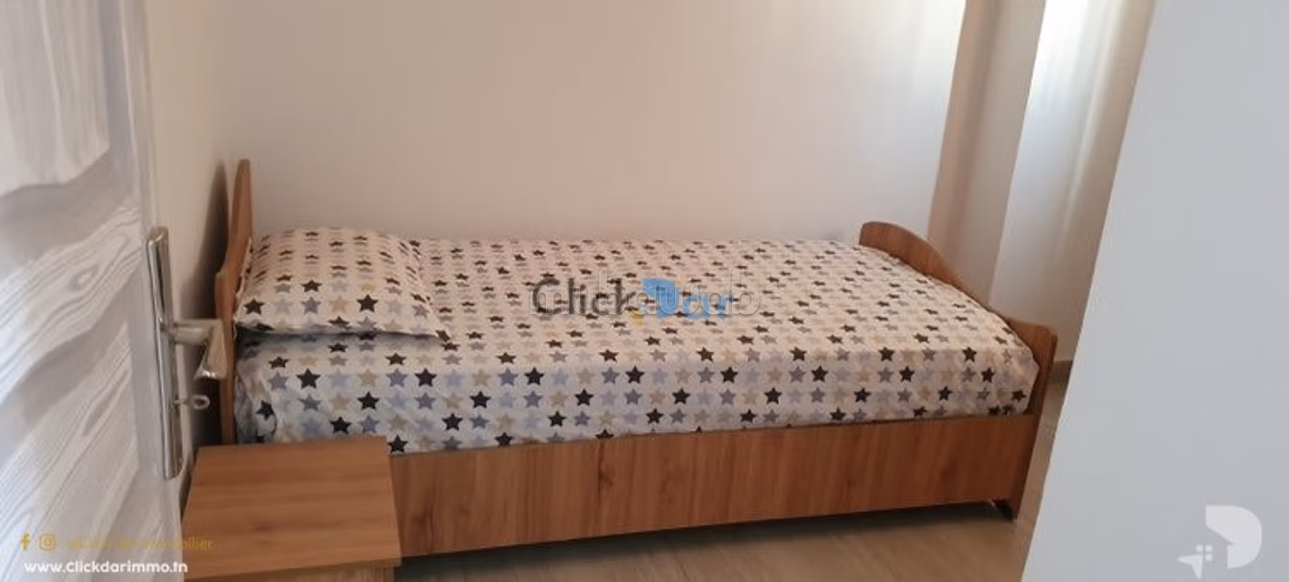 Appartement S3 vue mer à louer à Hammamet