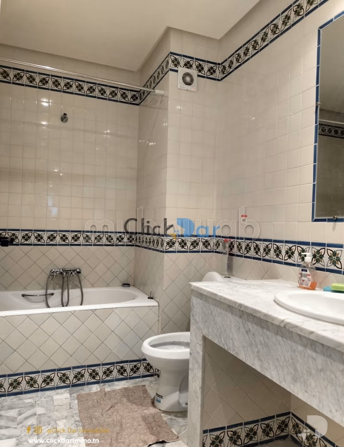 Appartement S3 à louer àHammamet Sud