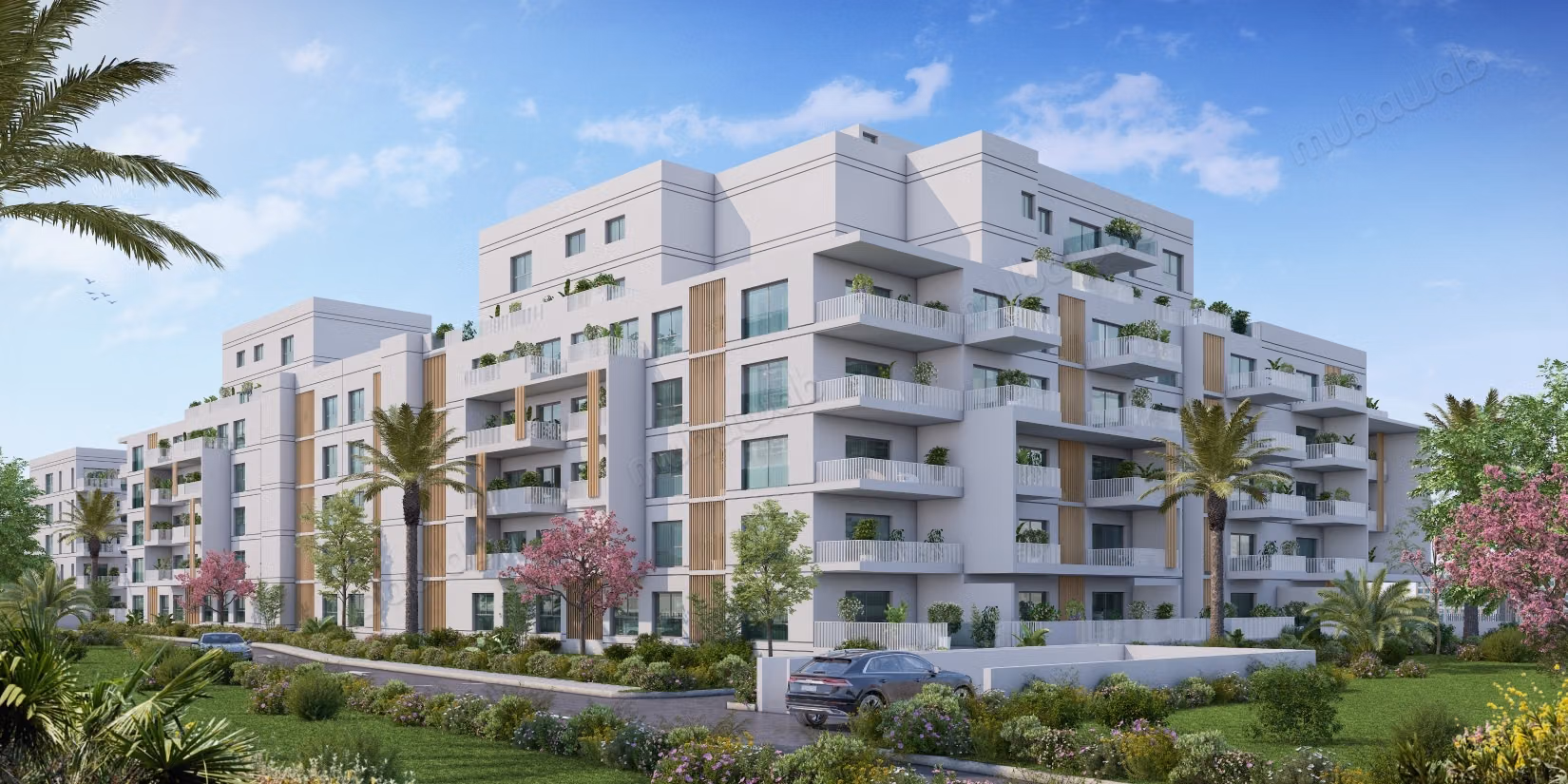 Appartamento con 2 camere da letto 106 m² con terrazza