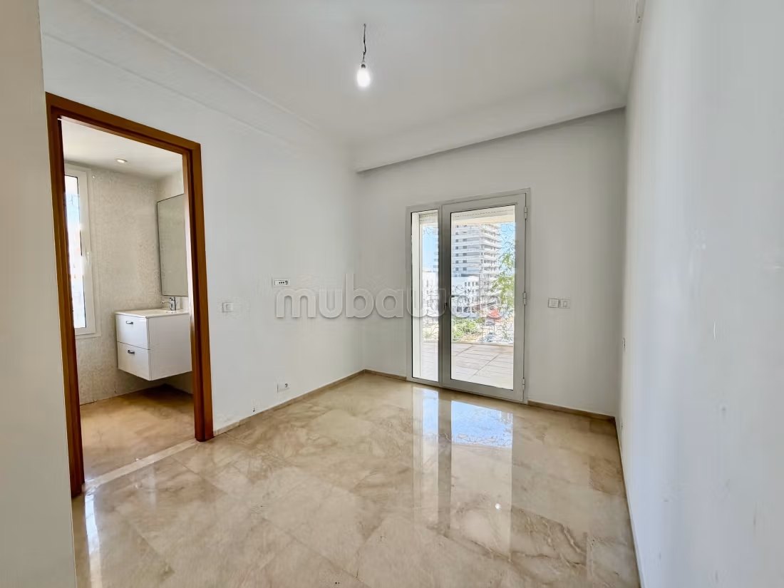 Appartement deux chambres à louer non meublé