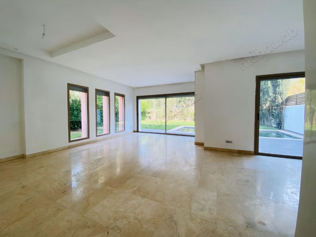 Villa jumelée de prestige 4 chambres à louer – Prestigia Ville Verte Bouskoura