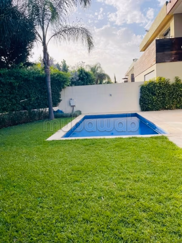 Luxury twin villa with 4 bedrooms for rent – Prestigia Ville Verte Bouskoura